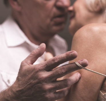 Paar hat Sex im Alter